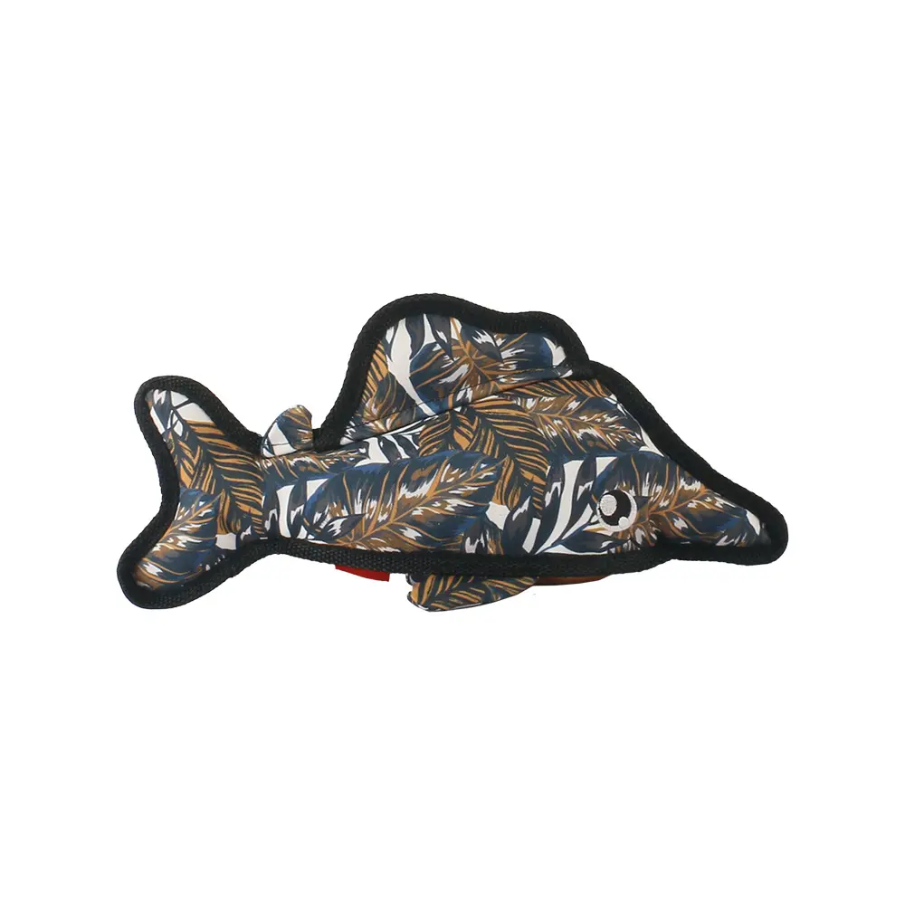 OEM Innovative Design Series of Latest Dog Interactive Plush Toys: 3D crocodile, 3D sailfish, Knotted wild goose, Wild goose, 3D shark Manufacturer, Supplier