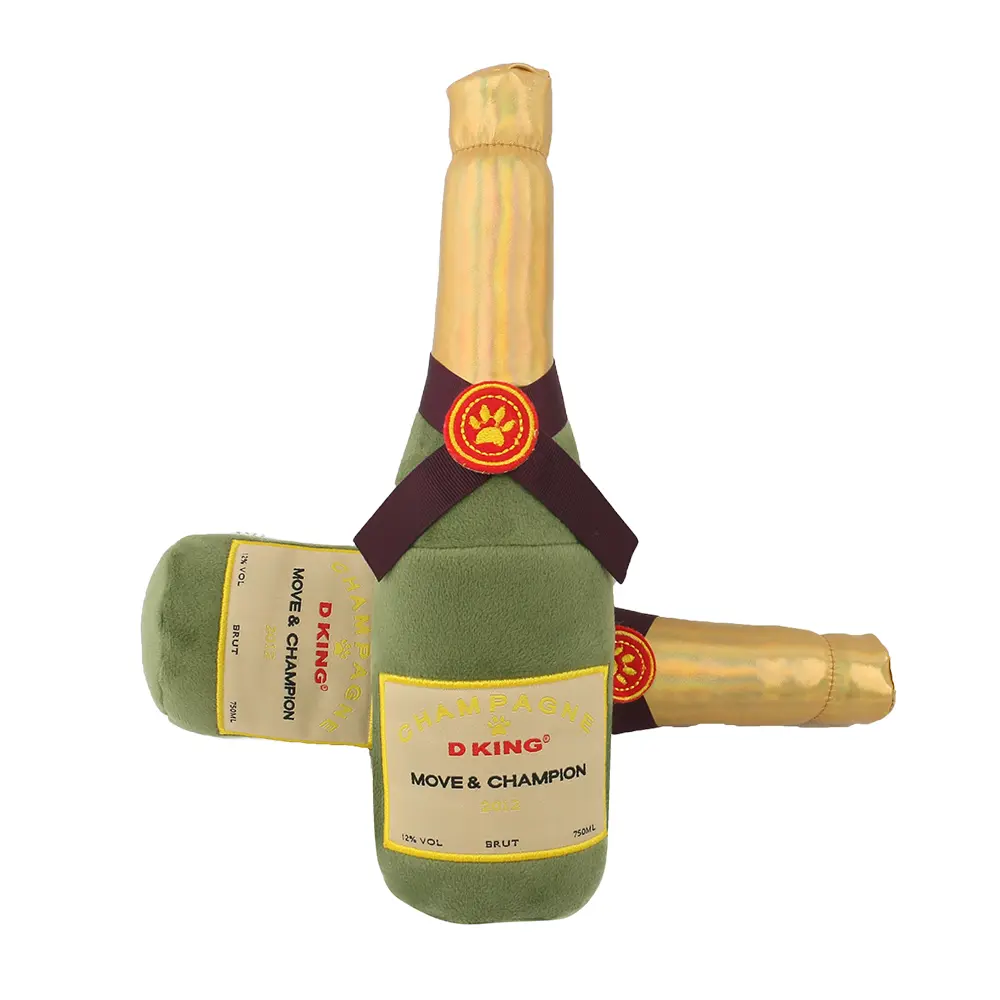 Custom Champagne: The Ultimate Interactive Plush Toy for Dogs Suppliers, Factories