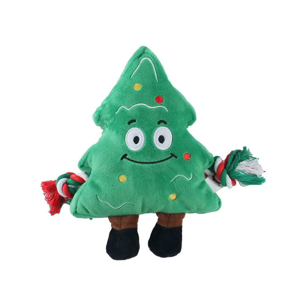 Custom Dog Christmas Bottle plush toys: festive joy, soft touch, highly interactive, perfect playmate. Manufacturer, Supplier