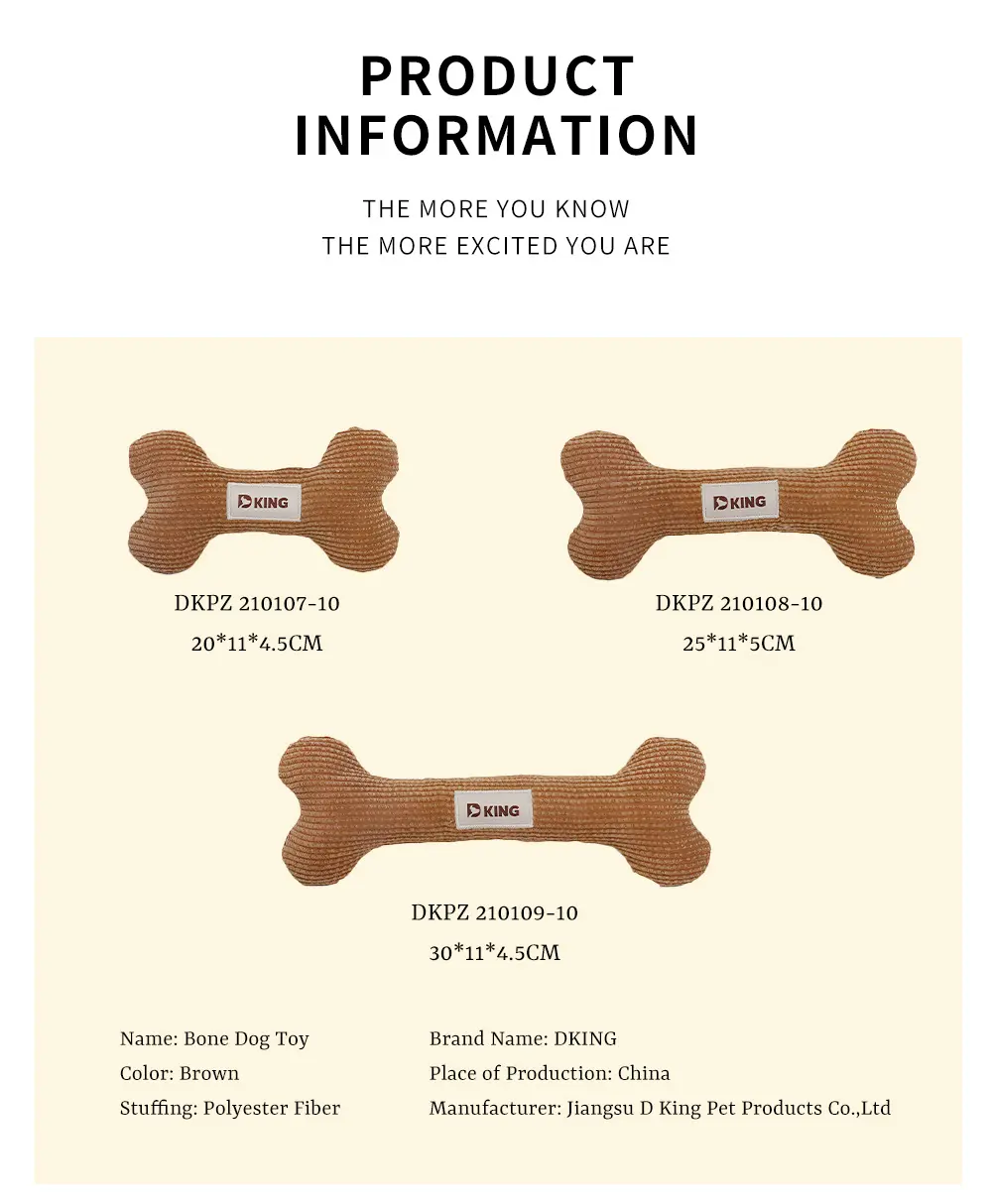 Bone Dog Toy View 3