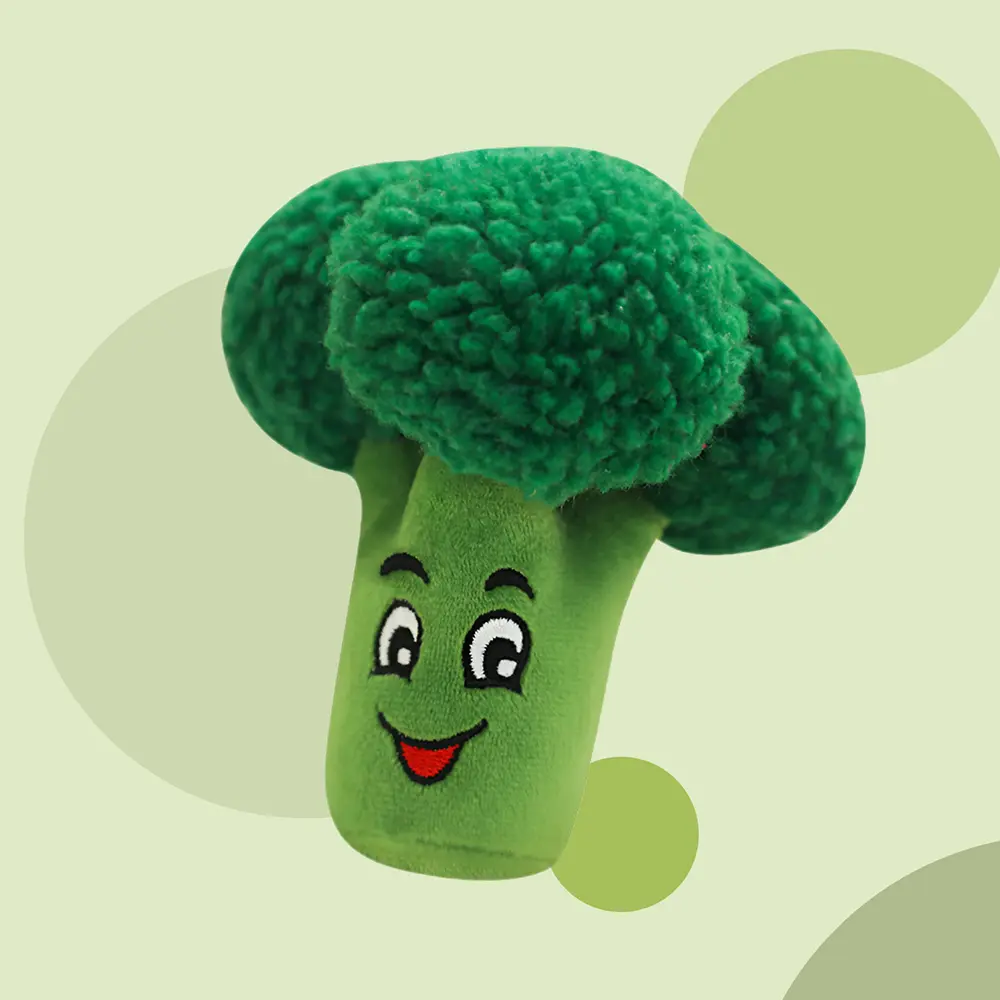 Wholesale Pet Plush Toy - Broccoli: An Ideal Playmate for Your Pet Manufacturer, Factory