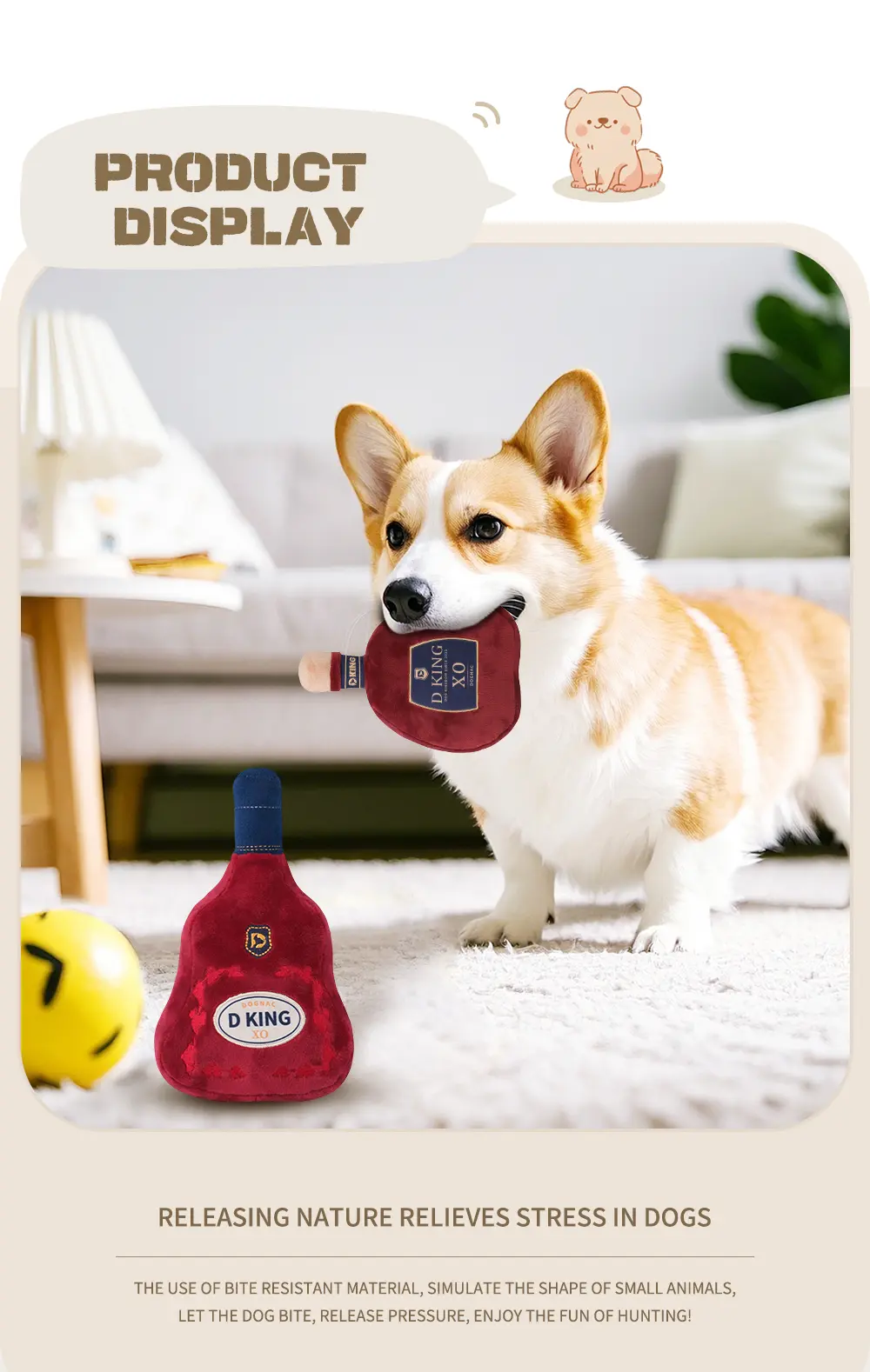 Foreign Wine Pet Toy View 7
