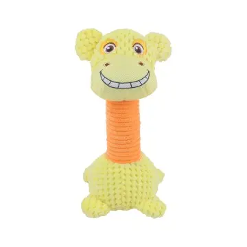 Long-Nosed Monkey Dog Chew Plush Toy