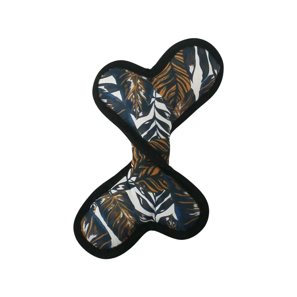 OEM The Latest Dog Interactive Game Plush Toy Series: Knotted bone, Reversed clover frisbee, Reversed bone, Reversed boomerang Supplier, Factories