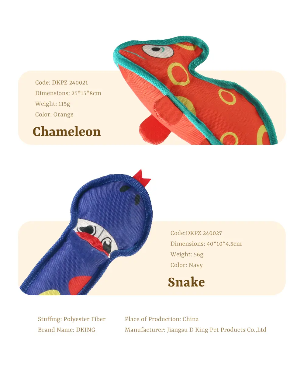 Interactive Dog Toys Snake