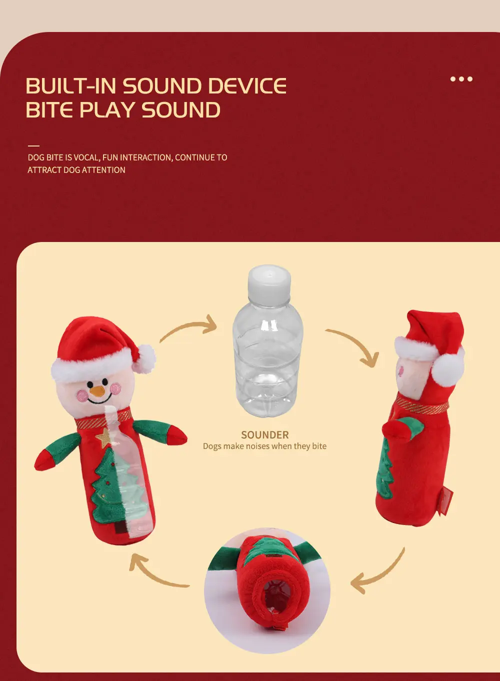 Christmas Bottle series toy