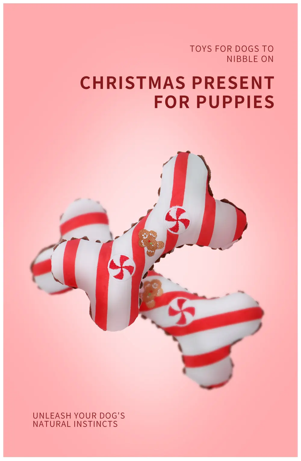 Striped Gingerbread Man Bone 01