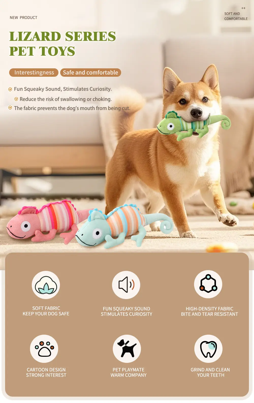 Lizard Plush Toy 1