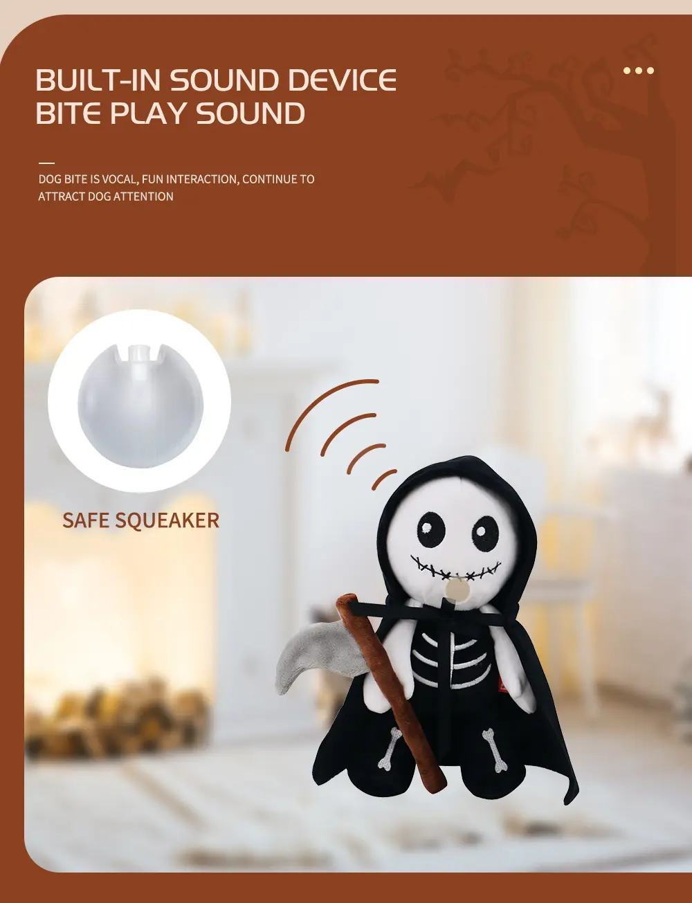Skull Plush Display 2