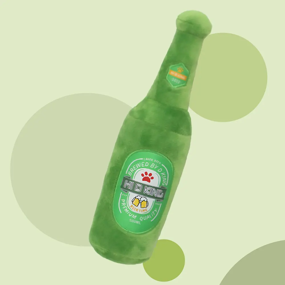 Wholesale Heineken Beer-Inspired Plush Toy: A Pet's Delight Manufacturers, Factories