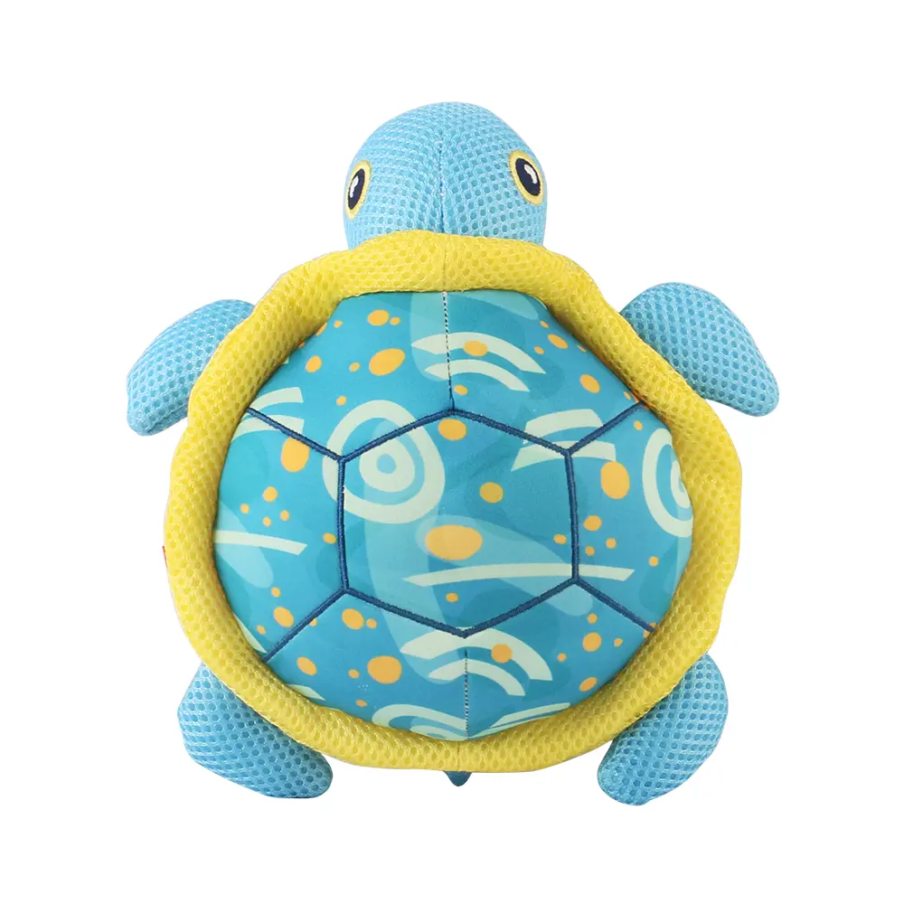 OEM Newly Developed, Exclusively Designed Dog Interactive Plush Toy Series：Duck，Hippocampus，Squid，Sea Turtle Suppliers, Factory