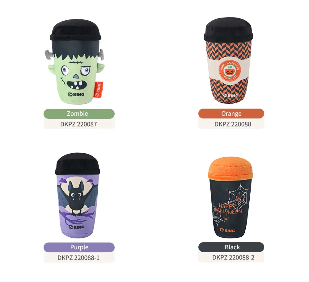 Halloween Coffee Cup Plush Toy 5