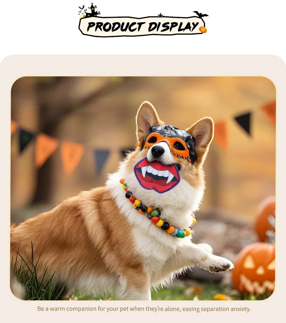 detail about Halloween wrapped pet toy