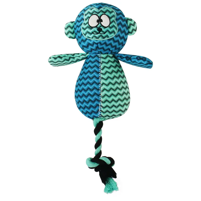 Custom 2025 Latest Design Rope-style Plush Pet Toy:Knoted Elephant，Knoted Bear，Knoted Monkey，Knoted Kolar，Knoted FoX Manufacturers, Suppliers