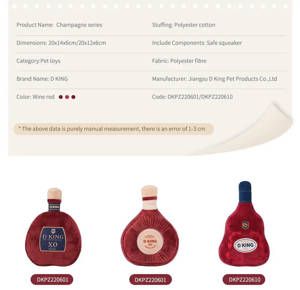 Foreign Wine Pet Toy View 6