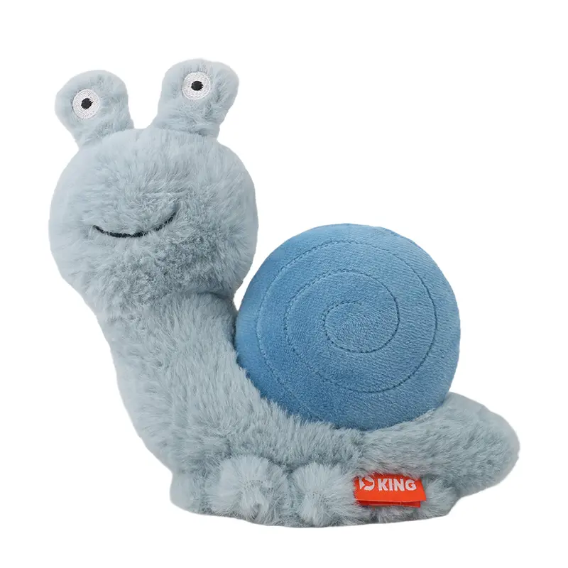 Custom Stuffed Snail Pet Toy: A Delightful Playmate for Your Pet Manufacturer, Factory