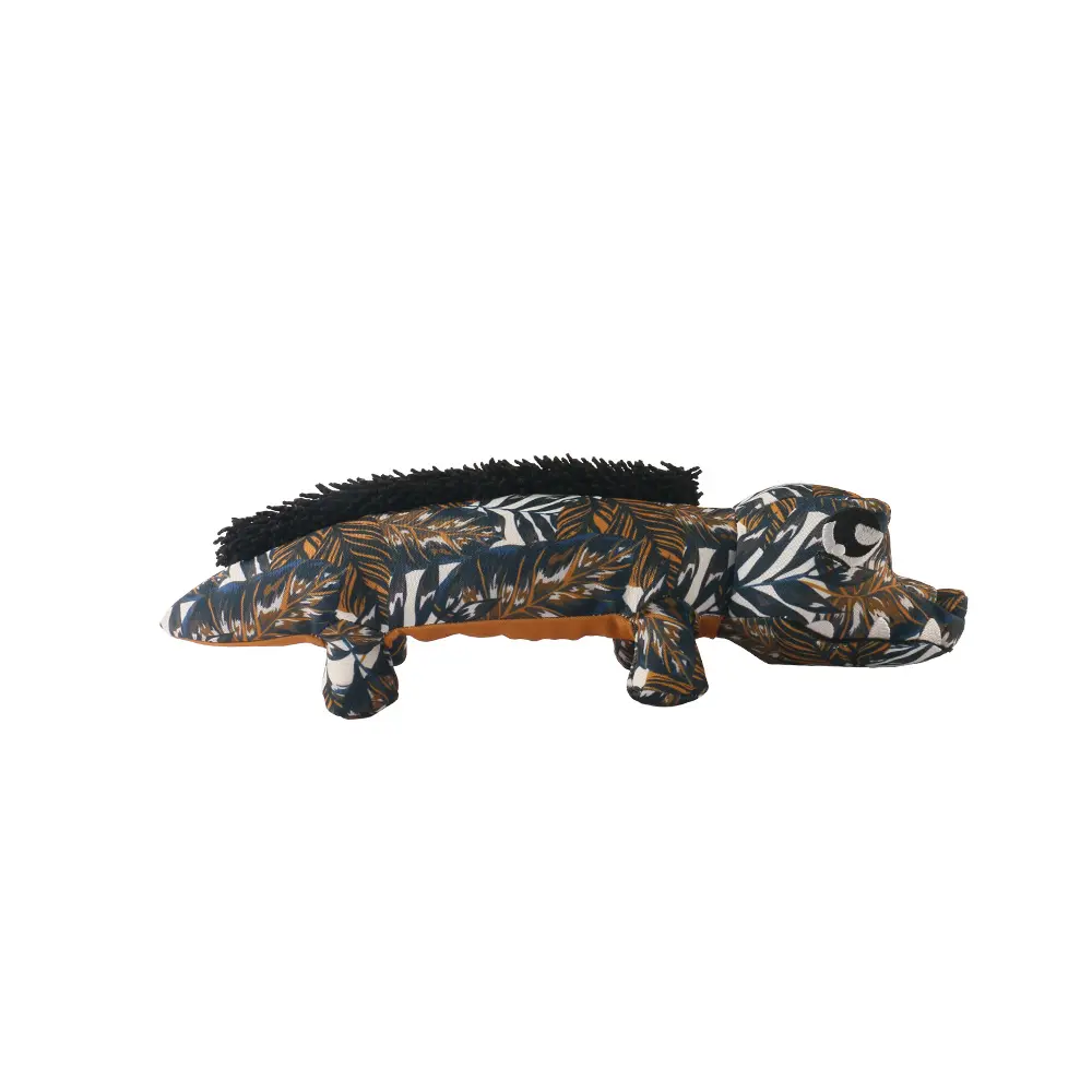OEM Innovative Design Series of Latest Dog Interactive Plush Toys: 3D crocodile, 3D sailfish, Knotted wild goose, Wild goose, 3D shark Manufacturer, Supplier