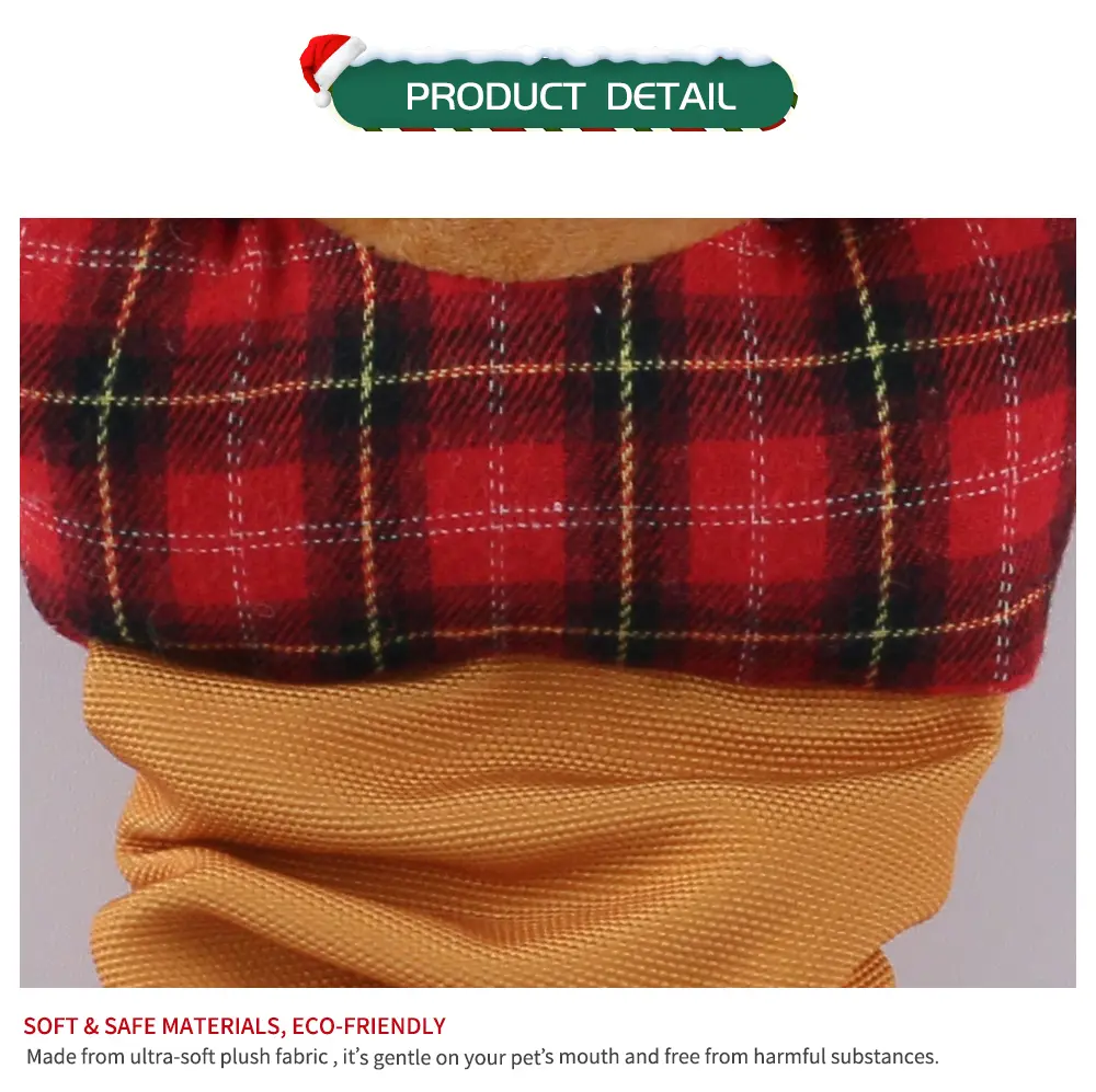 Christmas Elastic Dog Toy 12