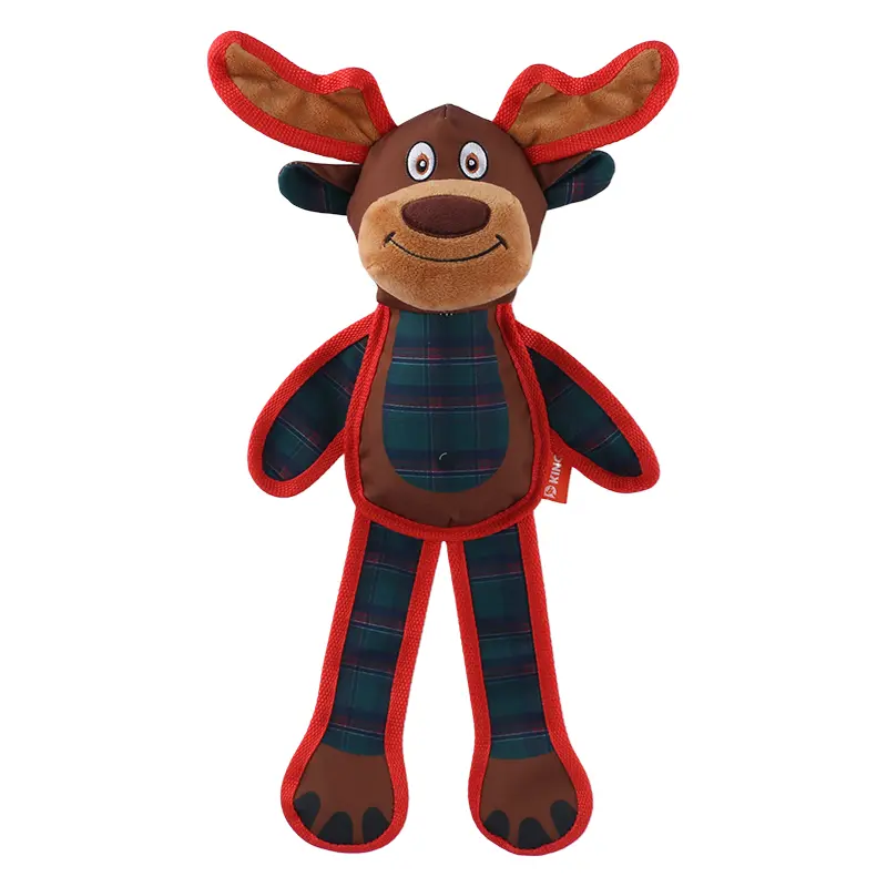 Custom Christmas Joy for Dogs: Curated Pet Toys for Your Furry Friend to Enjoy the Holiday Fun：Oblate Santa，Oblate Reindeer，Oblate Gnome Manufacturer, Factory