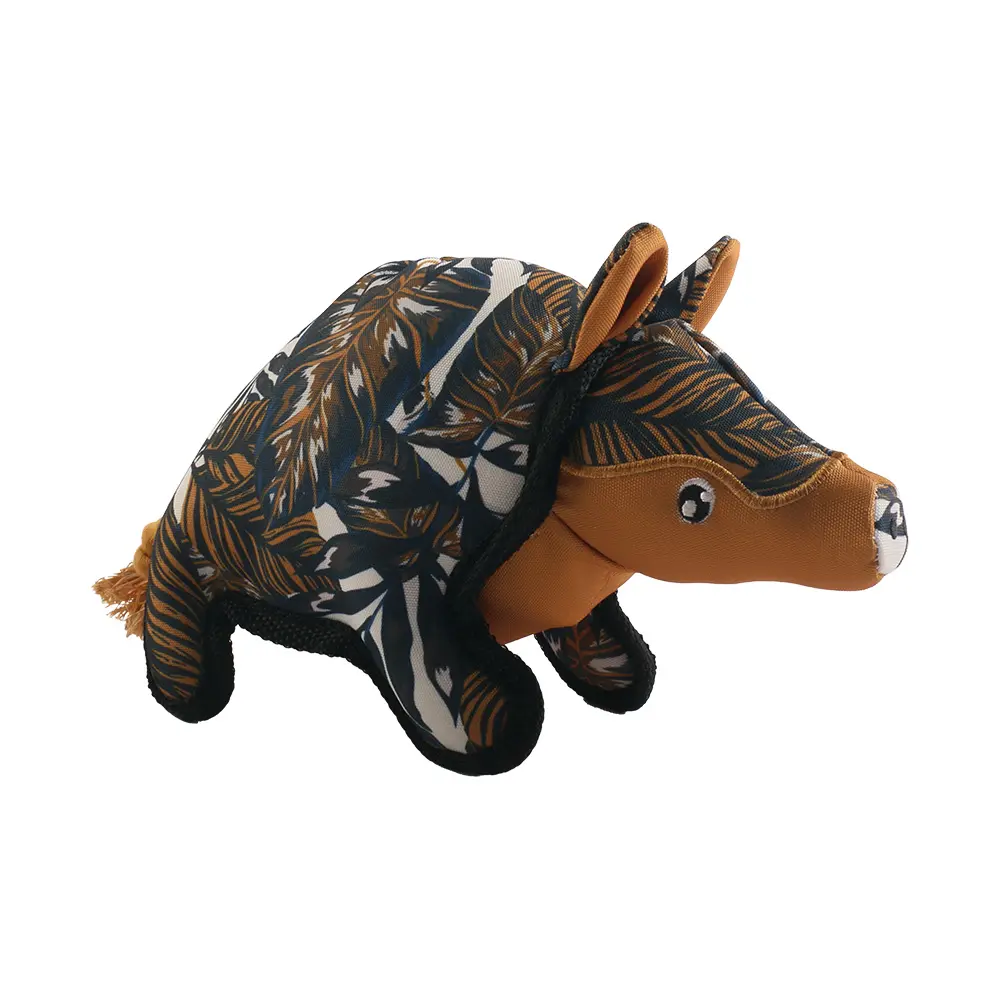 Custom Latest Rope Plush Toys 3D Knotted Anteater, 3D Knotted Rhino, 3D Knotted Armadillo Supplier, Suppliers