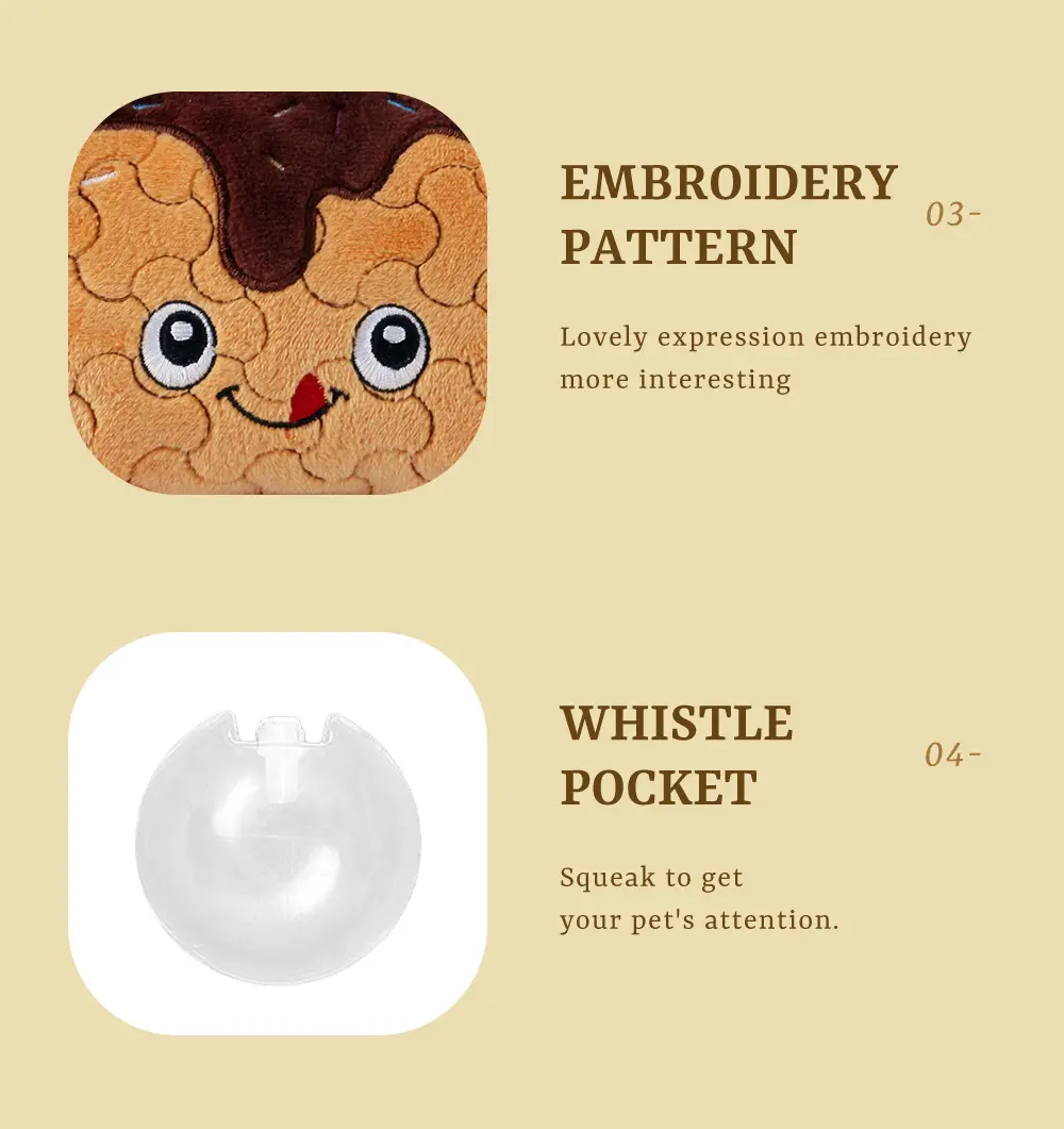 Pet Plush Toy Detail 1