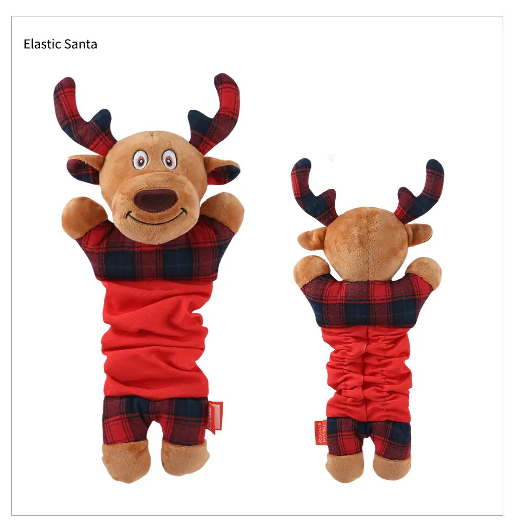 Christmas Elastic Dog Toy 8