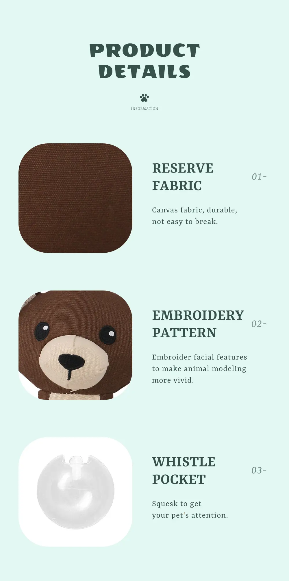 Plush Toy Detail 1