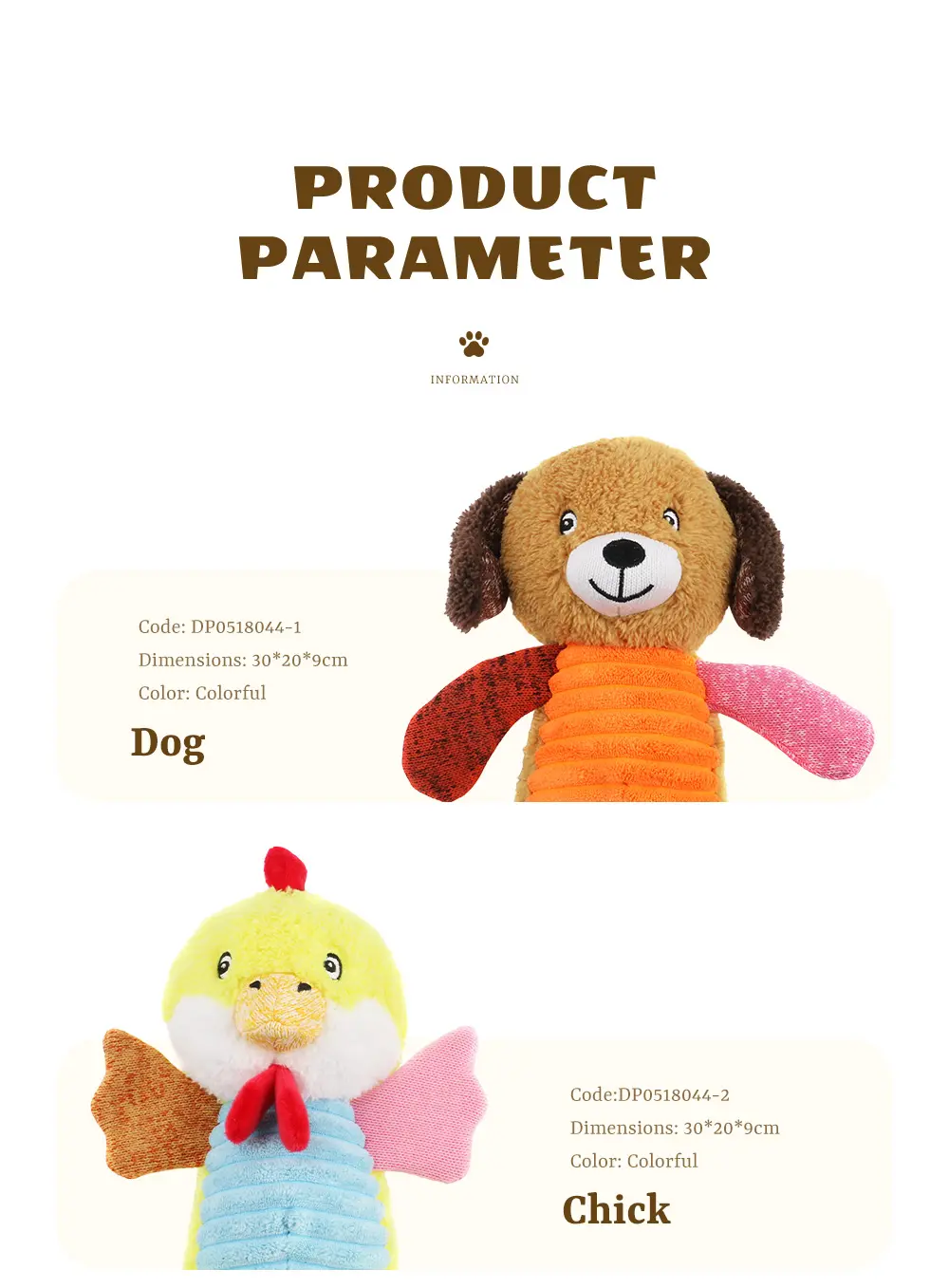 Animal Plush Toy View 3
