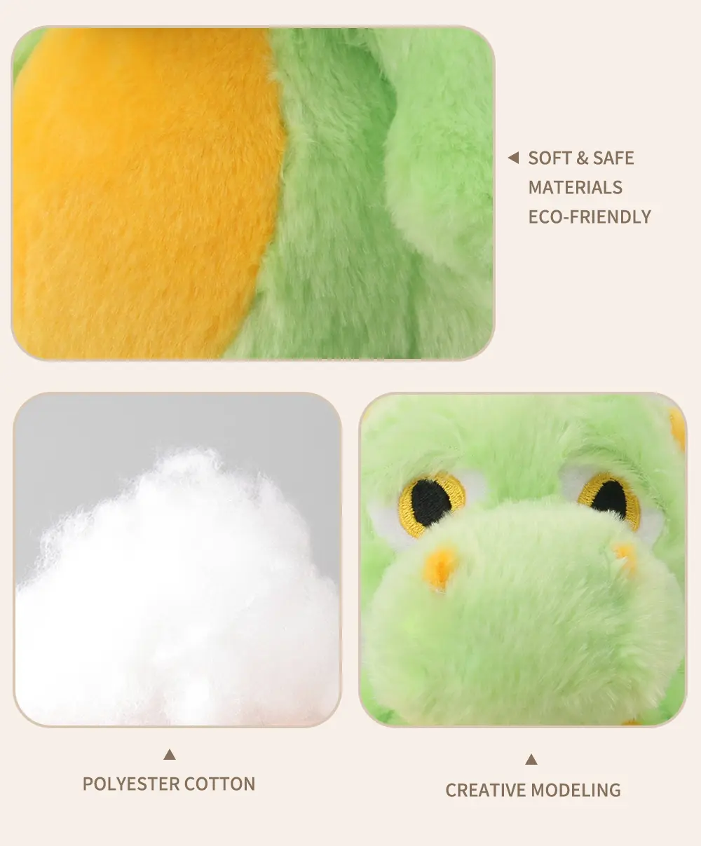 Plush Dragon Toy Detail 1