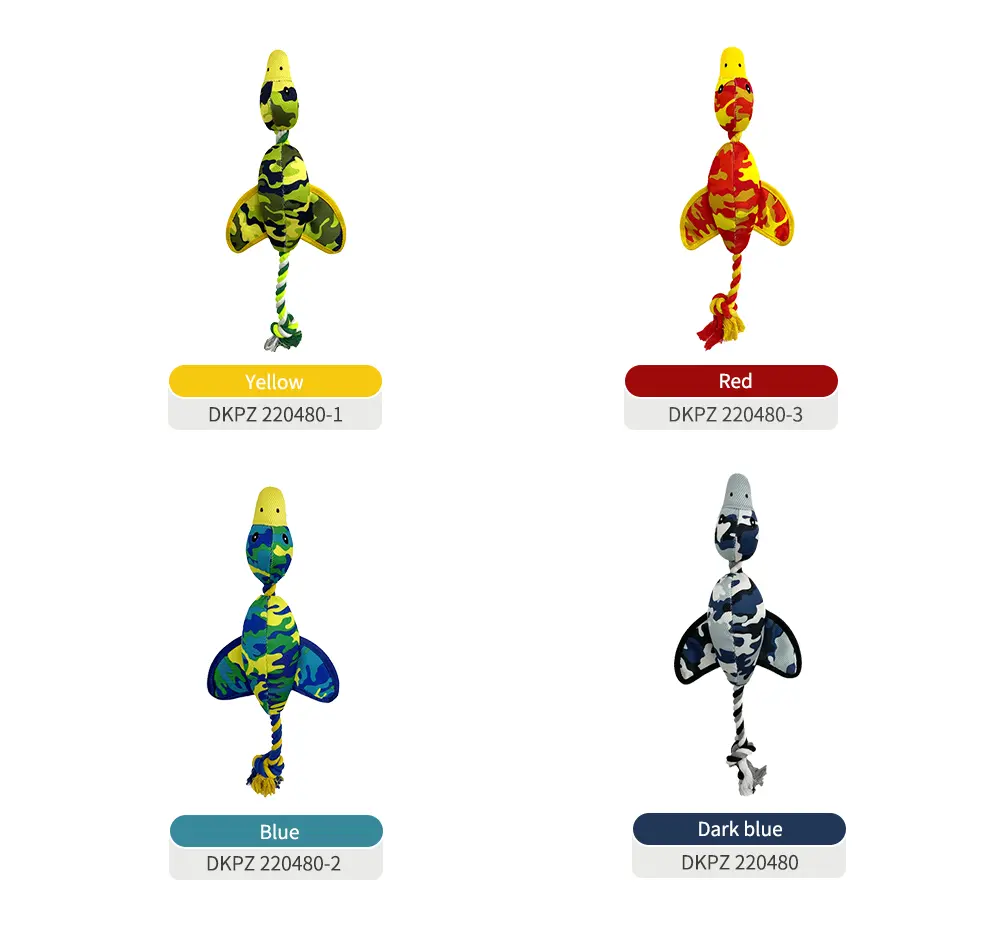 Rope Camouflage Duck Toy 5