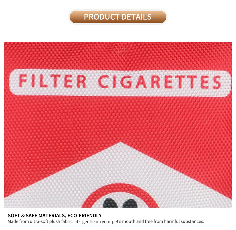 Cigarette Series Pet Toy - Red and Blue Set