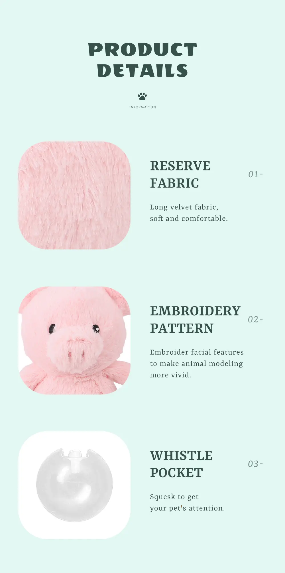 Plush Toy Detail 1