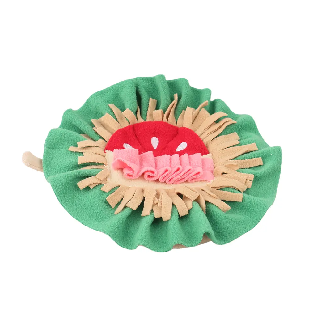 Wholesale Food-shaped Pet Plush Toys：Snuffle Burrito，Snuffle Chicken Rolls Manufacturers, Factory