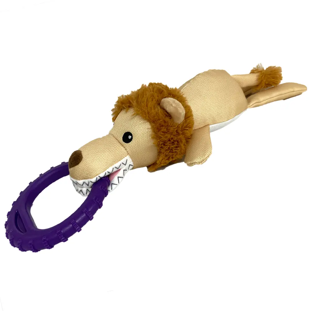 Wholesale Fun Dog Interactive Plush Toys：Tiger,Lion,Leopard,Cow，Zebra，Zebra Supplier, Factory
