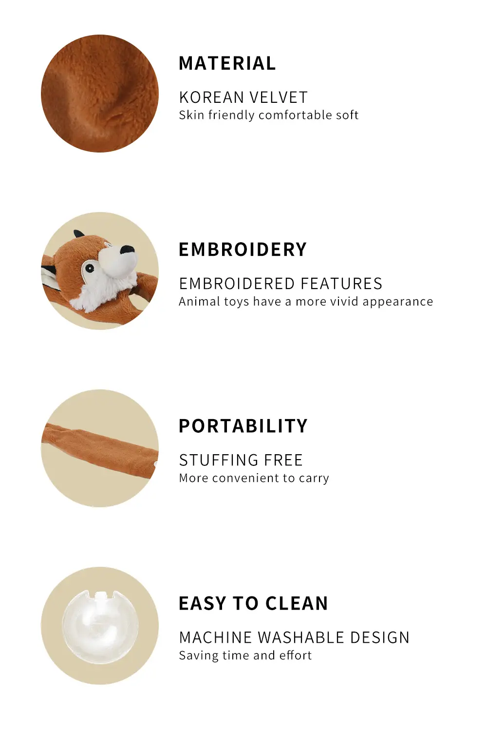 Pet Plush Toy Details 4