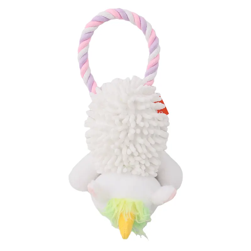 Wholesale Pet Rope Toy: Combines cute animals with rope, safe and comfortable. Attracts pets, enhances interaction, and deepens bonds. Manufacturer, Suppliers