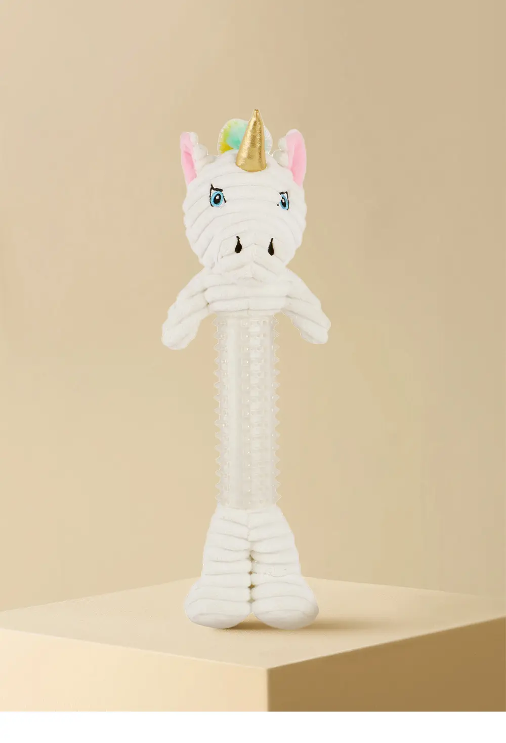 Slim Unicorn Dog Toy Detail 6