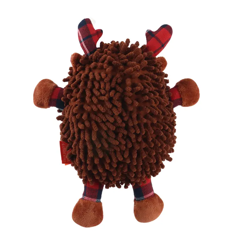 Custom The Joyful Season Of Christmas, With Soft Plush Pet Toys Warmly Accompanying: Soft Penguin, Soft Snow Man, Soft Reindeer Manufacturers, Factories