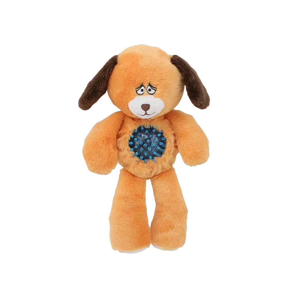 OEM Bear-Shaped Interactive Dog Toy with TPR Ball and Sound Feature Manufacturer, Factories