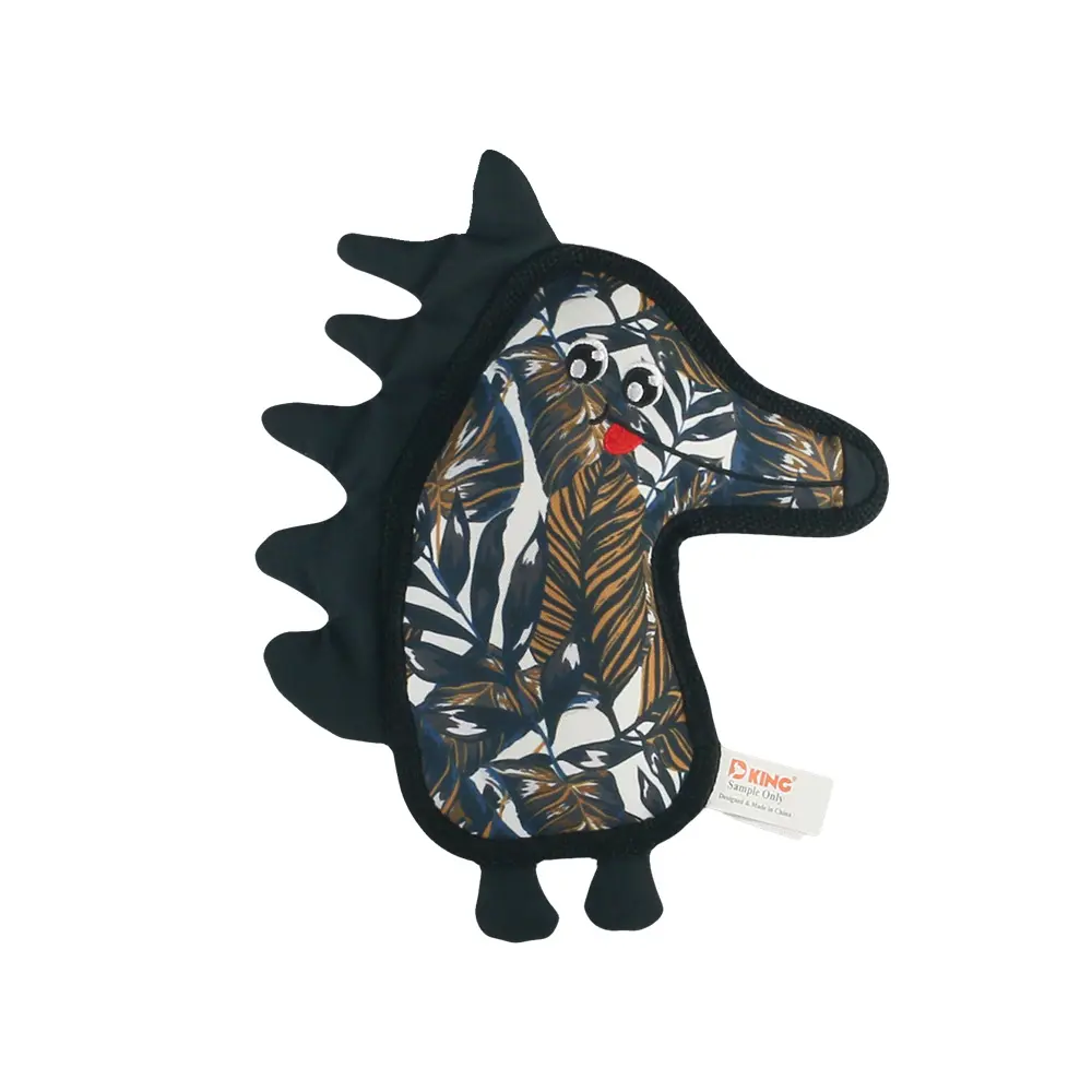 Wholesale Innovative Design Series of Latest Dog Interactive Plush Toys: Oblate echidna, Oblate koala, Oblate monkey, Oblate hedgehog, Oblate crocodile Suppliers, Factories