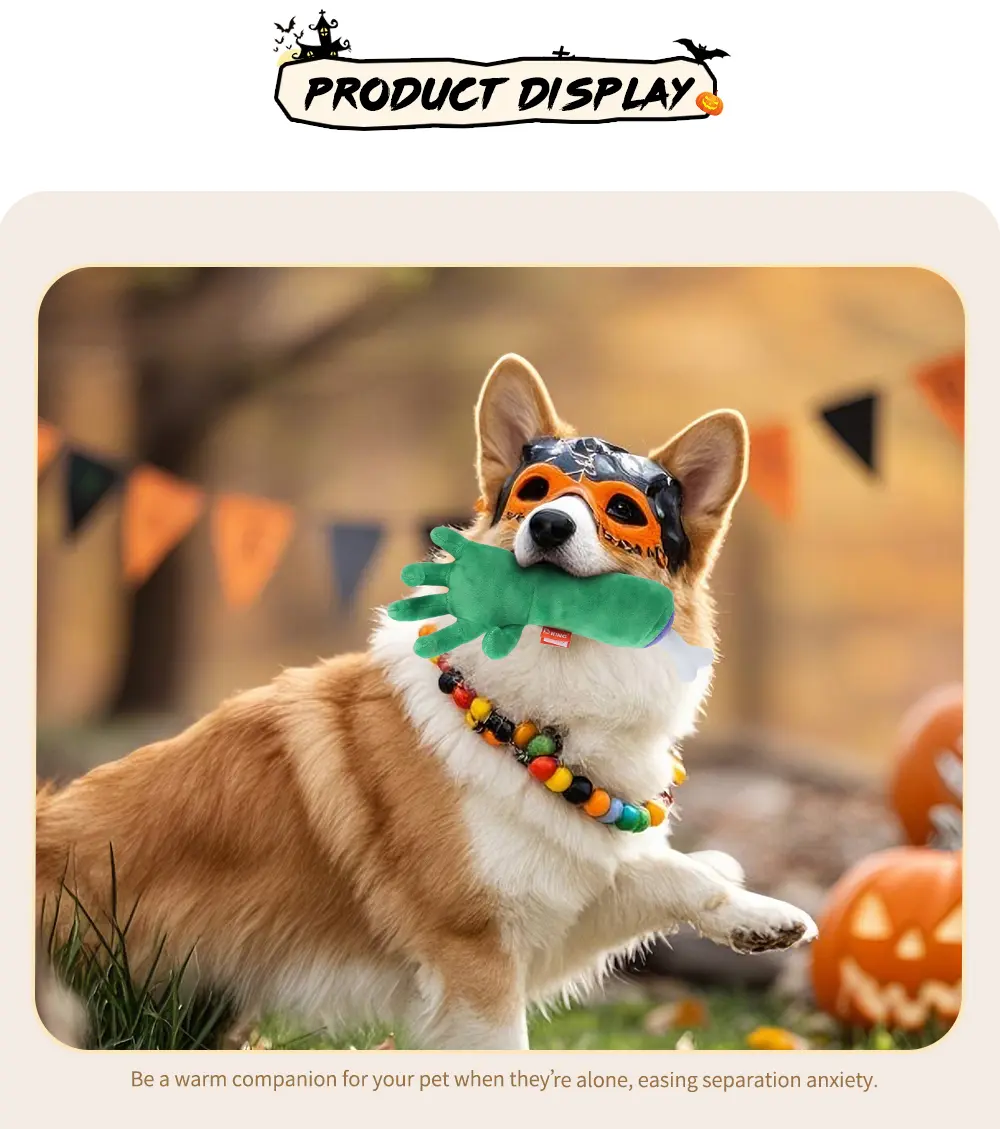 Halloween plush dolls detail