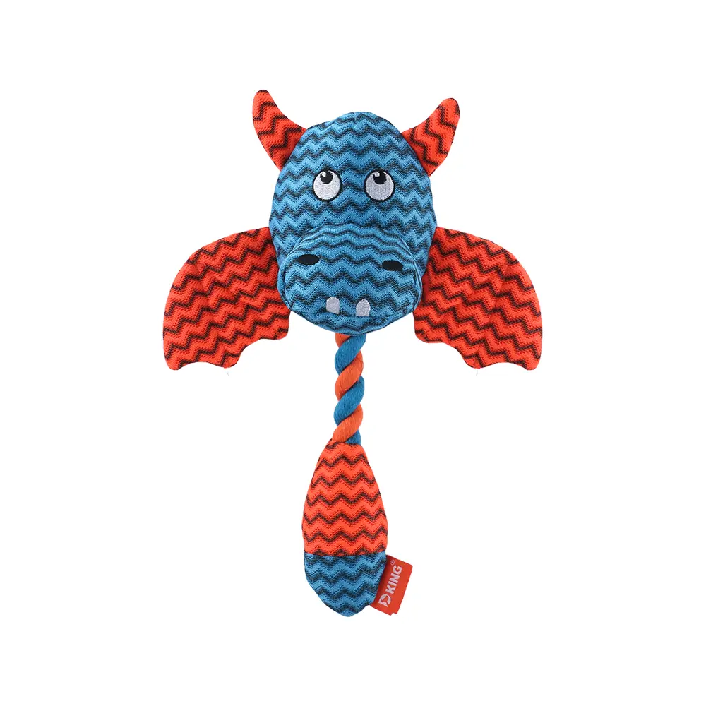 Custom Dog chew toys: diverse designs, durable, teething-friendly, interactive fun.：Knottde Crab，Frog，Dragon Manufacturer, Factories