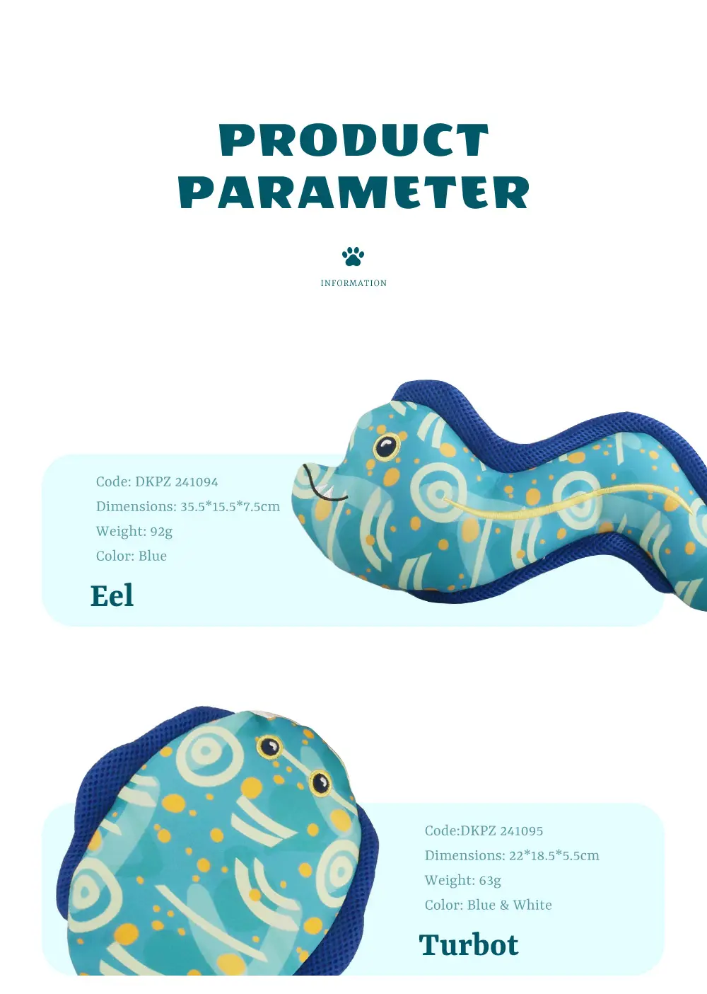 Pet Plush Toy Platypus