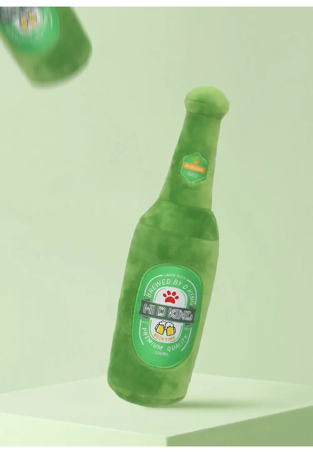 Pet Beer Toy Size Reference