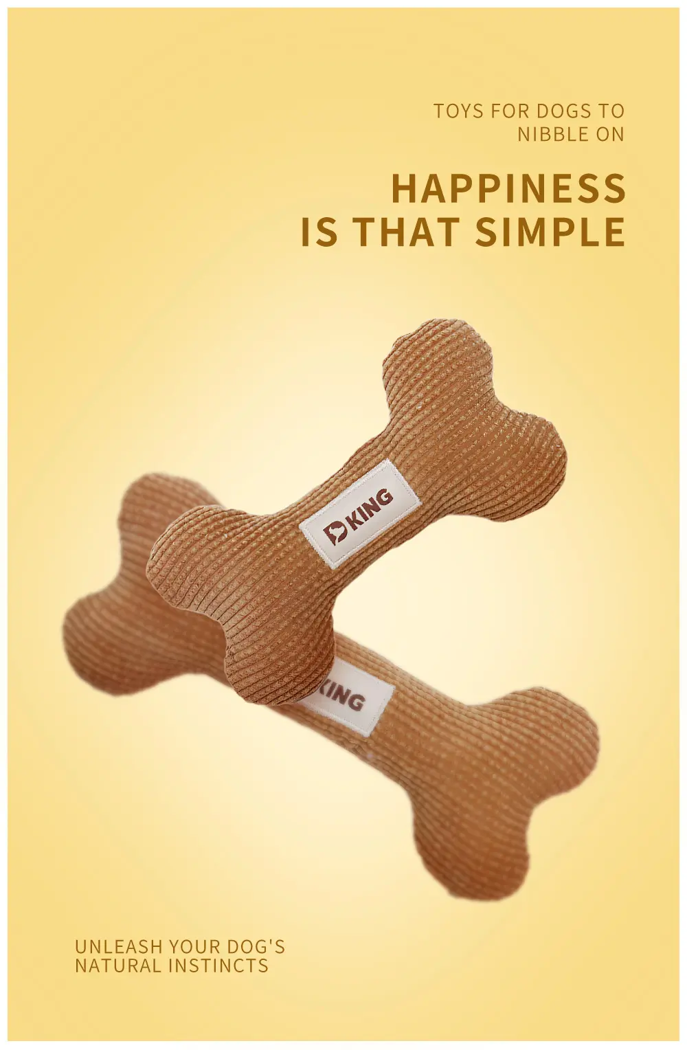 Bone Dog Toy View 1