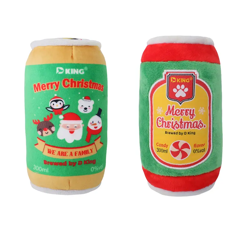 OEM Beer Can-Themed Pet Interactive Plush Toys Manufacturers, Suppliers