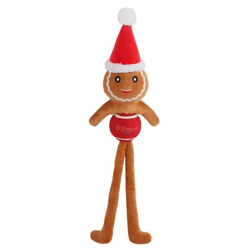 Custom The adorable Tennis Elk and Tennis Cookie Man, beloved plush playmates for pets Supplier, Factory