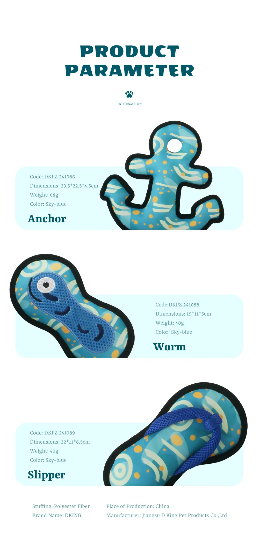 Pet Interactive Plush Toy Slipper