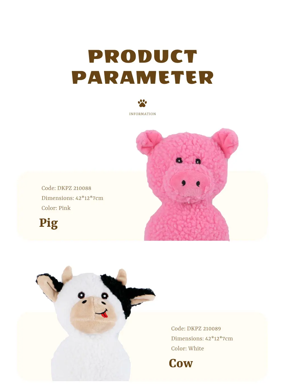 Pet Plush Toy Collection 03