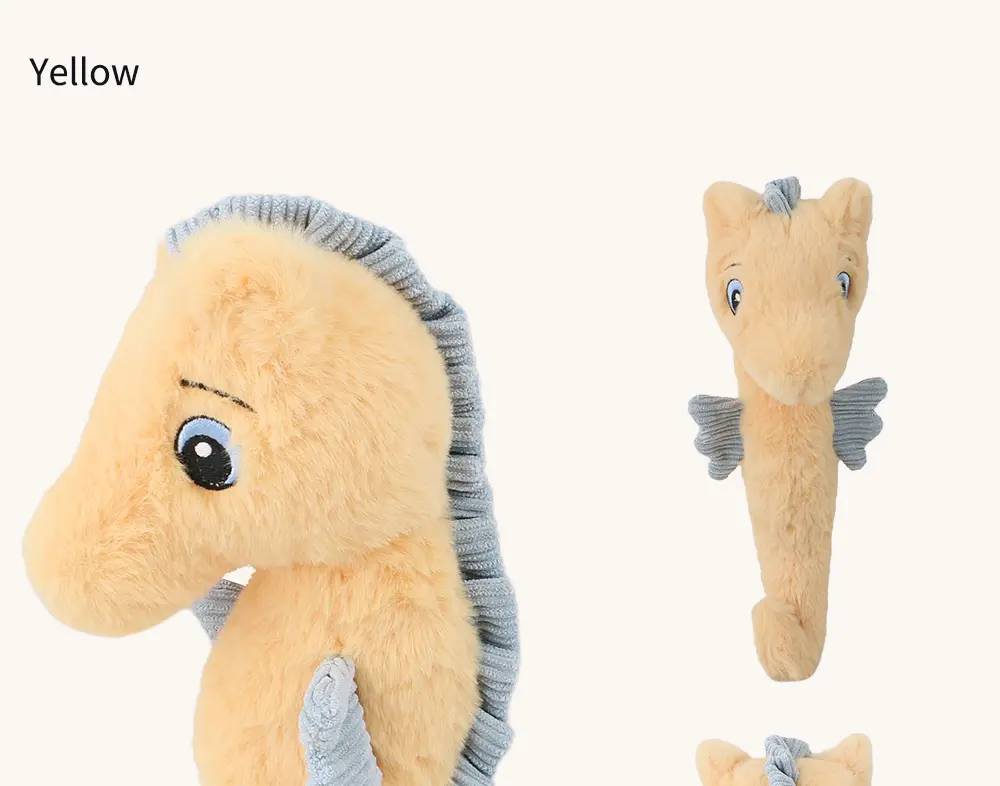 Stuffed Seahorse Pet Toy (8)